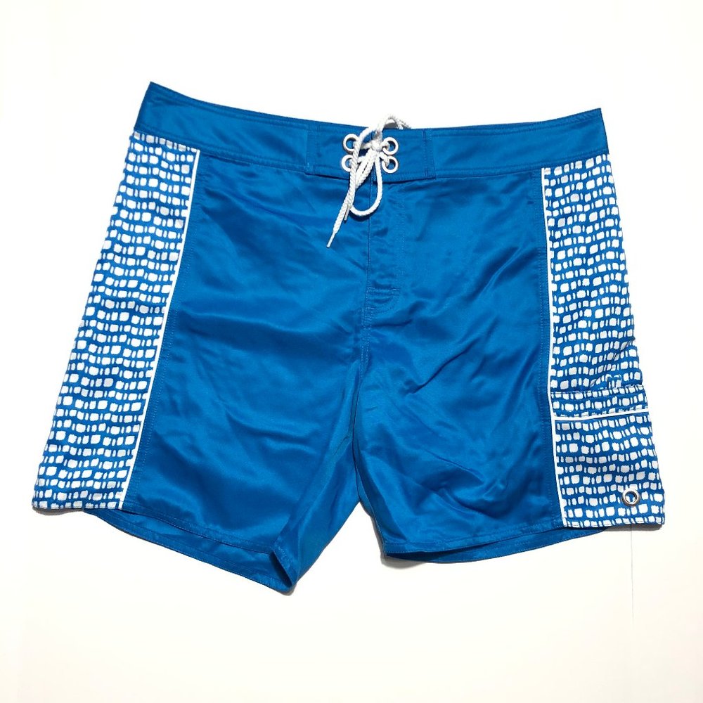 EDDIE BAUER MEN SWIMMING BLUE SHORT SIZE L